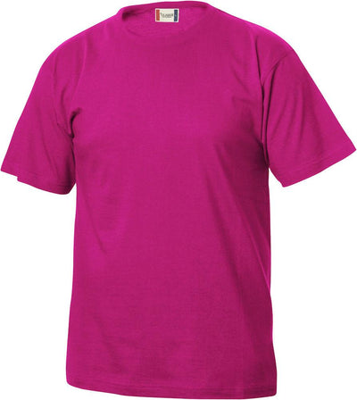 T-Shirt Clique Basic Lampone Fucsia Bambino 145 gr Moda/Bambini e ragazzi/Abbigliamento/T-shirt polo e camicie/T-shirt Dresswork - Como, Commerciovirtuoso.it