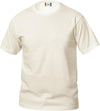 T-Shirt Clique Basic Beige Bambino 145 gr Moda/Bambini e ragazzi/Abbigliamento/T-shirt polo e camicie/T-shirt Dresswork - Como, Commerciovirtuoso.it