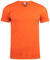 T-Shirt V Basic Arancio T-Shirt Manica Corta Collo a V Moda/Uomo/Abbigliamento/T-shirt polo e camicie/T-shirt Dresswork - Como, Commerciovirtuoso.it