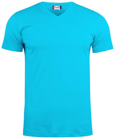 T-Shirt V Basic Turchese Azzurro T-Shirt Manica Corta Collo a V Moda/Uomo/Abbigliamento/T-shirt polo e camicie/T-shirt Dresswork - Como, Commerciovirtuoso.it