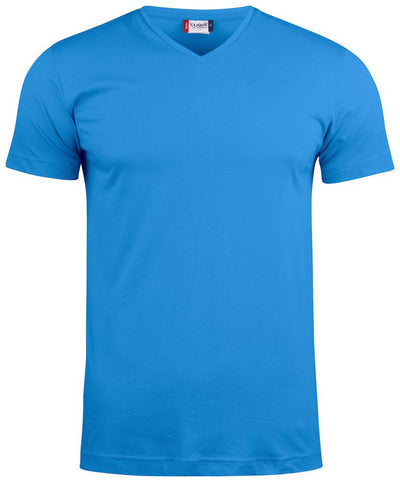 T-Shirt V Basic Royal Azzurro T-Shirt Manica Corta Collo a V Moda/Uomo/Abbigliamento/T-shirt polo e camicie/T-shirt Dresswork - Como, Commerciovirtuoso.it