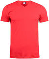T-Shirt V Basic Rosso T-Shirt Manica Corta Collo a V Taglie Forti Moda/Uomo/Abbigliamento/T-shirt polo e camicie/T-shirt Dresswork - Como, Commerciovirtuoso.it
