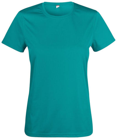 Basic Active-T Verde Laguna T-Shirt Donna Tessuto Tecnico Sportivo Asciugatura Rapida Moda/Donna/Abbigliamento/T-shirt top e bluse/T-shirt Dresswork - Como, Commerciovirtuoso.it
