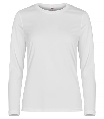 Basic Active-T Bianco T-Shirt Manica Lunga Donna Tessuto Tecnico Sportivo Asciugatura Rapida Moda/Uomo/Abbigliamento/T-shirt polo e camicie/T-shirt Dresswork - Como, Commerciovirtuoso.it