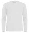 T-shirt Premium Bianco Maglia Clique Manica Lunga Premium 180 gr Moda/Uomo/Abbigliamento/T-shirt polo e camicie/T-shirt Dresswork - Como, Commerciovirtuoso.it