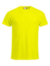 T-Shirt Clique Classic HV Giallo 160 gr Moda/Uomo/Abbigliamento/T-shirt polo e camicie/T-shirt Dresswork - Como, Commerciovirtuoso.it
