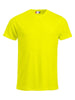 T-Shirt Clique Classic HV Giallo 160 gr Moda/Uomo/Abbigliamento/T-shirt polo e camicie/T-shirt Dresswork - Como, Commerciovirtuoso.it