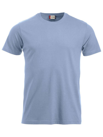 T-Shirt Clique Classic Azzurro 160 gr Moda/Uomo/Abbigliamento/T-shirt polo e camicie/T-shirt Dresswork - Como, Commerciovirtuoso.it