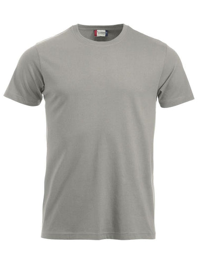 T-Shirt Clique Classic Grigio Argento 160 gr Moda/Uomo/Abbigliamento/T-shirt polo e camicie/T-shirt Dresswork - Como, Commerciovirtuoso.it