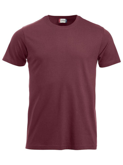 T-Shirt Clique Classic Bordeaux 160 gr Taglie Forti Moda/Uomo/Abbigliamento/T-shirt polo e camicie/T-shirt Dresswork - Como, Commerciovirtuoso.it