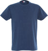 T-Shirt Clique Classic Blu Melange 160 gr Taglie Forti Moda/Uomo/Abbigliamento/T-shirt polo e camicie/T-shirt Dresswork - Como, Commerciovirtuoso.it