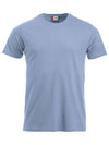 T-Shirt Clique Classic Azzurro 160 gr Taglie Forti Moda/Uomo/Abbigliamento/T-shirt polo e camicie/T-shirt Dresswork - Como, Commerciovirtuoso.it