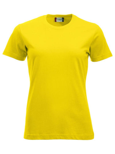 T-Shirt Clique Classic Giallo 160 gr Donna Moda/Uomo/Abbigliamento/T-shirt polo e camicie/T-shirt Dresswork - Como, Commerciovirtuoso.it