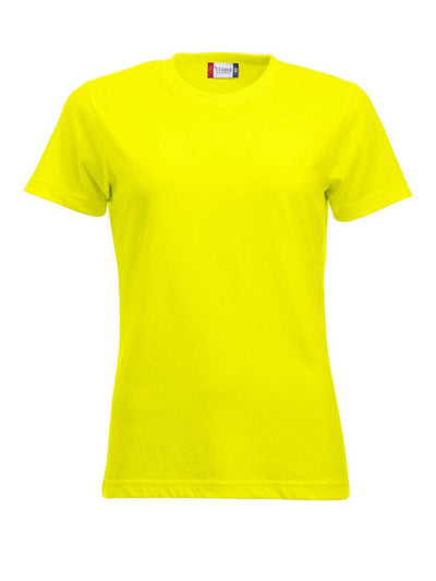 T-Shirt Clique Classic HV Giallo 160 gr Donna Moda/Uomo/Abbigliamento/T-shirt polo e camicie/T-shirt Dresswork - Como, Commerciovirtuoso.it