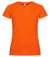 T-Shirt Clique Classic HV Arancio 160 gr Donna Moda/Uomo/Abbigliamento/T-shirt polo e camicie/T-shirt Dresswork - Como, Commerciovirtuoso.it
