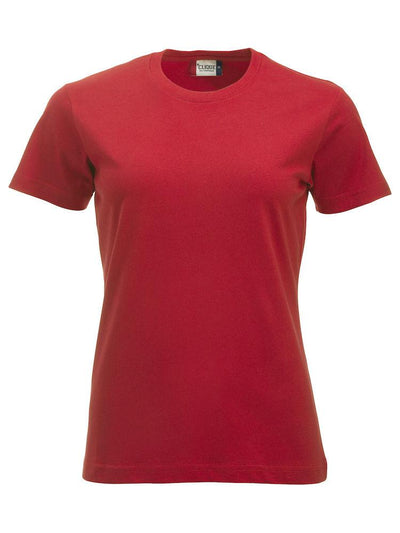 T-Shirt Clique Classic Rosso 160 gr Donna Moda/Uomo/Abbigliamento/T-shirt polo e camicie/T-shirt Dresswork - Como, Commerciovirtuoso.it
