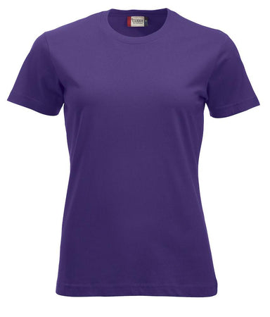 T-Shirt Clique Classic Viola 160 gr Donna Moda/Uomo/Abbigliamento/T-shirt polo e camicie/T-shirt Dresswork - Como, Commerciovirtuoso.it