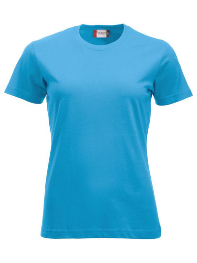 T-Shirt Clique Classic Turchese 160 gr Donna Moda/Uomo/Abbigliamento/T-shirt polo e camicie/T-shirt Dresswork - Como, Commerciovirtuoso.it
