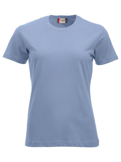 T-Shirt Clique Classic Azzurro 160 gr Donna Moda/Uomo/Abbigliamento/T-shirt polo e camicie/T-shirt Dresswork - Como, Commerciovirtuoso.it