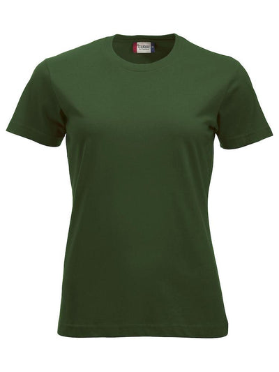 T-Shirt Clique Classic Verde Bottiglia 160 gr Donna Moda/Uomo/Abbigliamento/T-shirt polo e camicie/T-shirt Dresswork - Como, Commerciovirtuoso.it