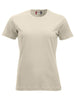 T-Shirt Clique Classic Beige 160 gr Donna Moda/Uomo/Abbigliamento/T-shirt polo e camicie/T-shirt Dresswork - Como, Commerciovirtuoso.it
