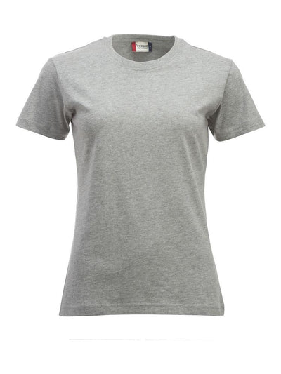 T-Shirt Clique Classic Grigio Melange 160 gr Donna Moda/Uomo/Abbigliamento/T-shirt polo e camicie/T-shirt Dresswork - Como, Commerciovirtuoso.it