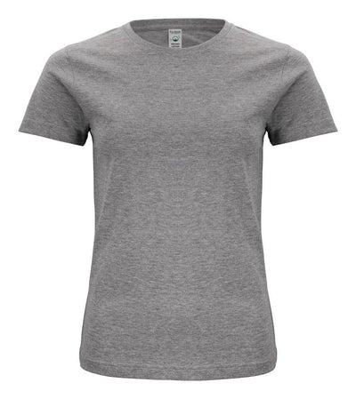 Classic Organic-T Grigio Melange T-Shirt Donna Cotone Biologico Ecosostenibile Moda/Donna/Abbigliamento/T-shirt top e bluse/T-shirt Dresswork - Como, Commerciovirtuoso.it