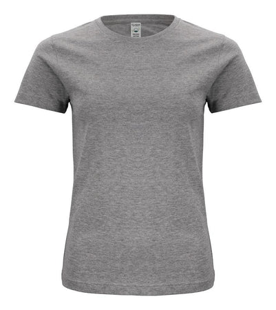 Classic Organic-T Grigio Melange T-Shirt Donna Cotone Biologico Ecosostenibile Moda/Donna/Abbigliamento/T-shirt top e bluse/T-shirt Dresswork - Como, Commerciovirtuoso.it