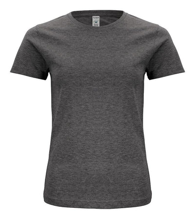 Classic Organic-T Antracite Melange T-Shirt Donna Cotone Biologico Ecosostenibile Moda/Donna/Abbigliamento/T-shirt top e bluse/T-shirt Dresswork - Como, Commerciovirtuoso.it