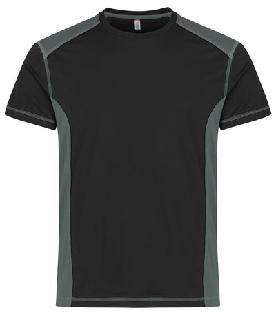 T-Shirt Ambition Nero Grigio Maglietta Bicolore Ecosostenibile Moda/Uomo/Abbigliamento/T-shirt polo e camicie/T-shirt Dresswork - Como, Commerciovirtuoso.it