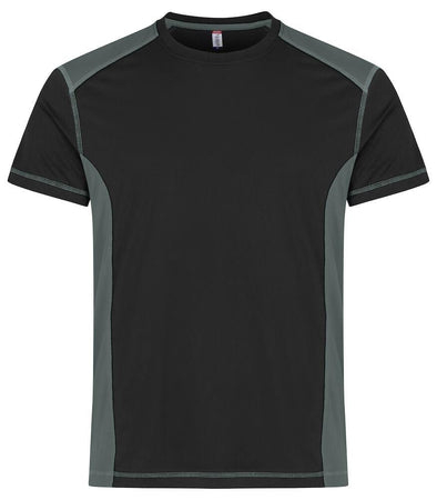 T-Shirt Ambition Nero Grigio Maglietta Bicolore Ecosostenibile Taglie Forti Moda/Uomo/Abbigliamento/T-shirt polo e camicie/T-shirt Dresswork - Como, Commerciovirtuoso.it