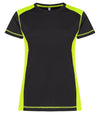 T-Shirt Ambition Nero Giallo Maglietta Donna Bicolore Ecosostenibile Moda/Uomo/Abbigliamento/T-shirt polo e camicie/T-shirt Dresswork - Como, Commerciovirtuoso.it