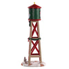 Torre rossa e verde con ghirlande decorazione per villaggio di Natale Rustic Water Tower Casa e cucina/Decorazioni per interni/Addobbi e decorazioni per ricorrenze/Decorazioni natalizie/Oggettistica MagiediNatale.it - Altamura, Commerciovirtuoso.it