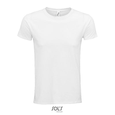 T-Shirt Epic Bianco 140 Cotone Biologico Taglie Forti