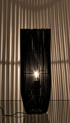 Lampada decorativa vintage Terra Arusha color nero Ø17x52h cm Casa e cucina/Decorazioni per interni/Addobbi e decorazioni per ricorrenze/Decorazioni natalizie/Ghirlande e corone MagiediNatale.it - Altamura, Commerciovirtuoso.it