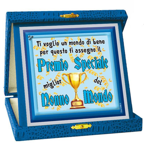 Targa Premio Speciale Miglior Nonno Del Mondo Targa Premio Divertente Idea Regalo per nonni Casa e cucina/Decorazioni per interni/Accessori decorativi/Targhe e cartelli Kondorama - Martinsicuro, Commerciovirtuoso.it