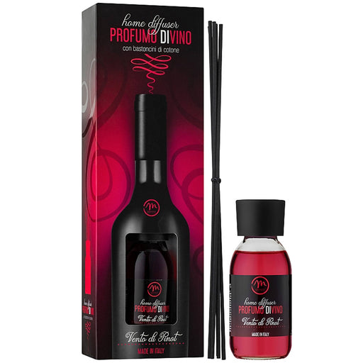Profumo diVino Vento di Pinot 125ml Profumatore per Ambienti con Bastoncini  Inclusi Made in Italy Diffusore Essenze - commercioVirtuoso.it