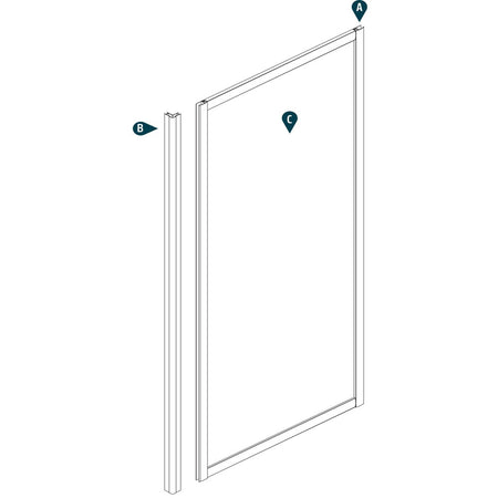 Ogomondo Box Cabina Doccia Corner 3 Lati Serigrafato 70x100x70 Sinistro + Piatto Doccia Acrilico Fai da te/Attrezzature per cucine e bagni/Attrezzature per bagni/Docce e componenti doccia/Box doccia Ogomondo - Martina Franca, Commerciovirtuoso.it