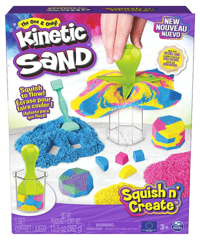 KINETIC SAND Playset Squish N' Create Spin-Master