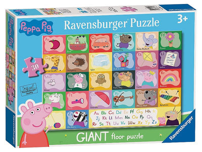 Puzzle 24 PZ PAVIMENTO Peppa Pig Alphabet