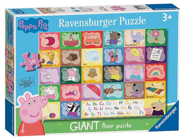 Puzzle 24 PZ PAVIMENTO Peppa Pig Alphabet Ravensburger