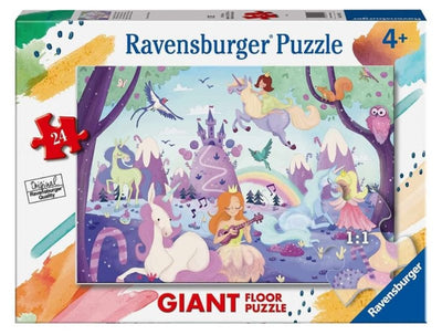 Puzzle 24 PZ PAVIMENTO Unicorni Ravensburger
