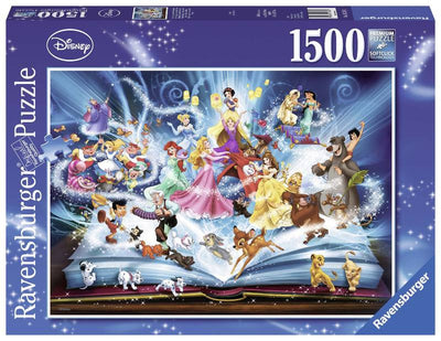 Puzzle 1500 pz Il Magico Libro Delle Fiabe Disney Ravensburger