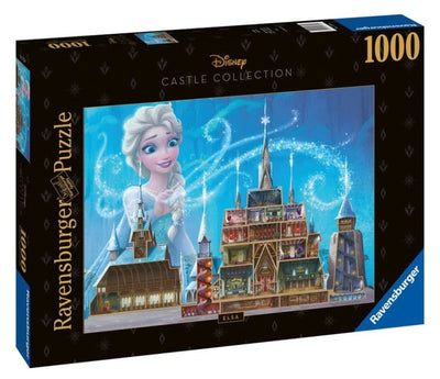 Puzzle 1000 pz Elsa - Disney Castles Ravensburger