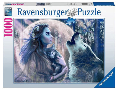 Puzzle 1000 pz Notte di luna piena Ravensburger