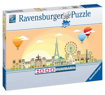 Puzzle 1000 pz Un giorno a Parigi Ravensburger