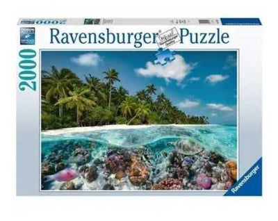 Puzzle 2000 pz Un tuffo alle Maldive