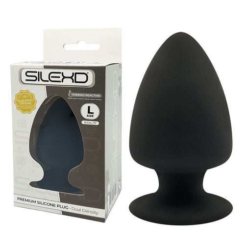 Silexd Anal Plug Anale Stimolatore Taglia L Altezza 5,0 Black Silicone Nero 13 Cm Salute e cura della persona/Erotismo e contraccezione/Sex toys/Vibratori/Vibratori anali e per perineo Kondorama - Martinsicuro, Commerciovirtuoso.it