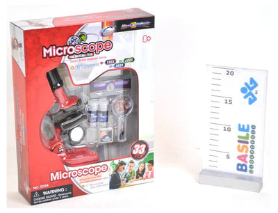 MICROSCOPIO 100-300-600X 33 PCS Distributori Giocattoli (Importazione)
