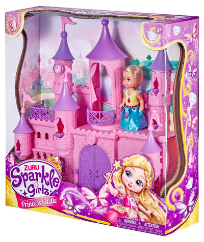Sparke Girlz - Castello della principessa con bambola da 12 cm inclusa Zuru